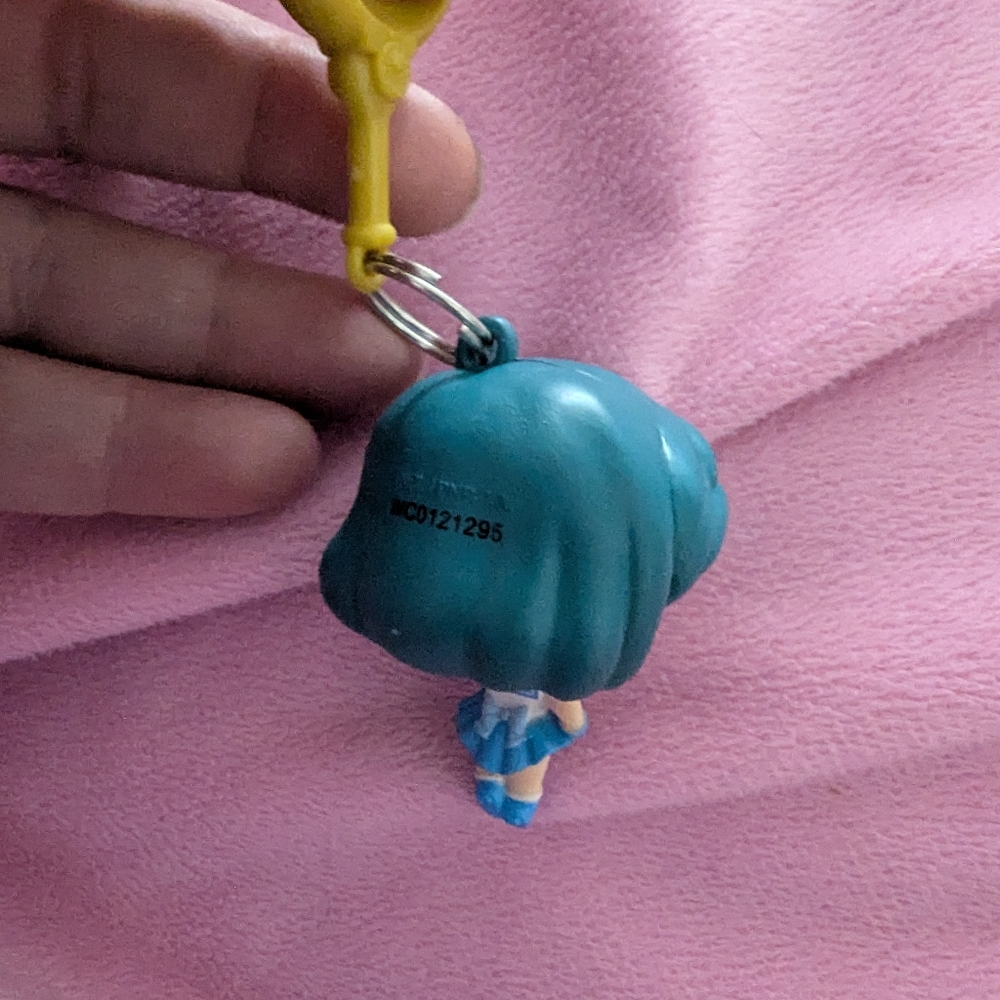 Sailor Moon Backpack Hanger Clip On Keychain Sailor Mercury - Picture 3 of 6